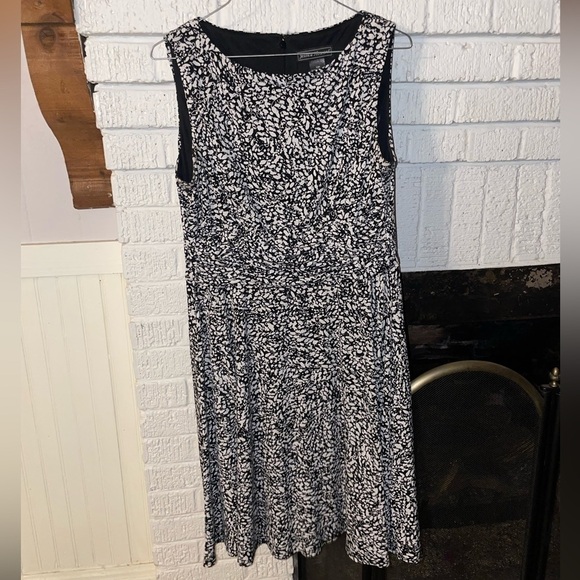 Jessica Howard Dress Sleeveless with Jacket Black and White Size 12P - Picture 1 of 8